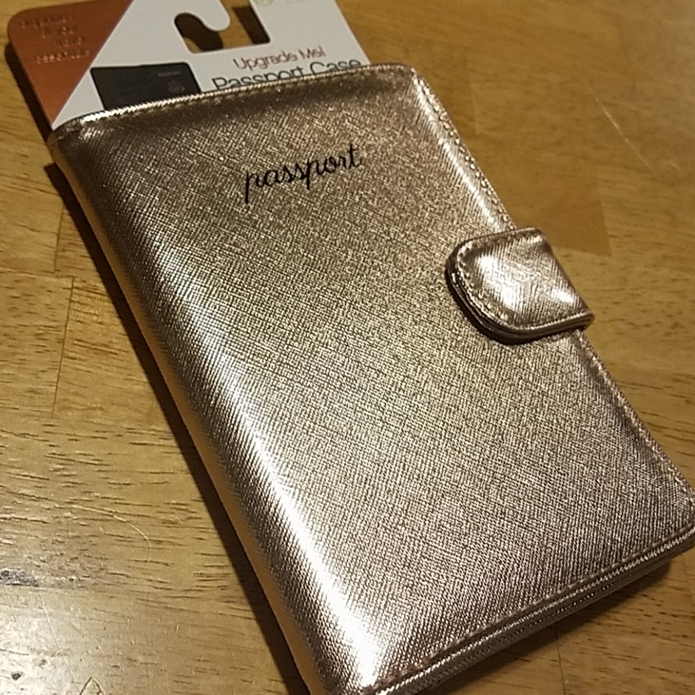 Passport wallet cover new on card